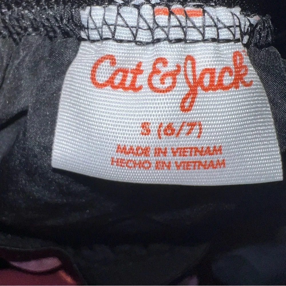 Cat & Jack Girls Halloween Glitter Tulle Skirt Size‎ 6/7